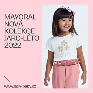 Nová kolekce od španělské značky Mayoral je již na prodejně i na e-shopu. Kolekce je opět úžasná a plná veselých barev❤️...